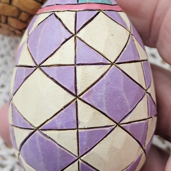 Jim Shore Heartwood "For The Love of Easter" Easter Basket 5 Eggs 4016464 2009 - Picture 15 of 16